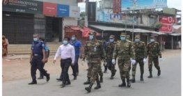 সরকার ঘোষিত লকডাউন বাস্তবায়নে পলাশবাড়ীতে প্রশাসনের যৌথ অভিযান সরকার ঘোষিত লকডাউন বাস্তবায়নে পলাশবাড়ীতে প্রশাসনের যৌথ অভিযান